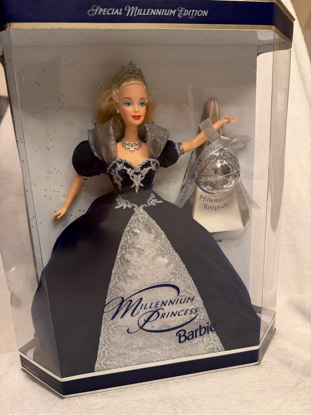 Barbie Millennium Princess Doll vintage 2000 collector piece & hallmark ornament